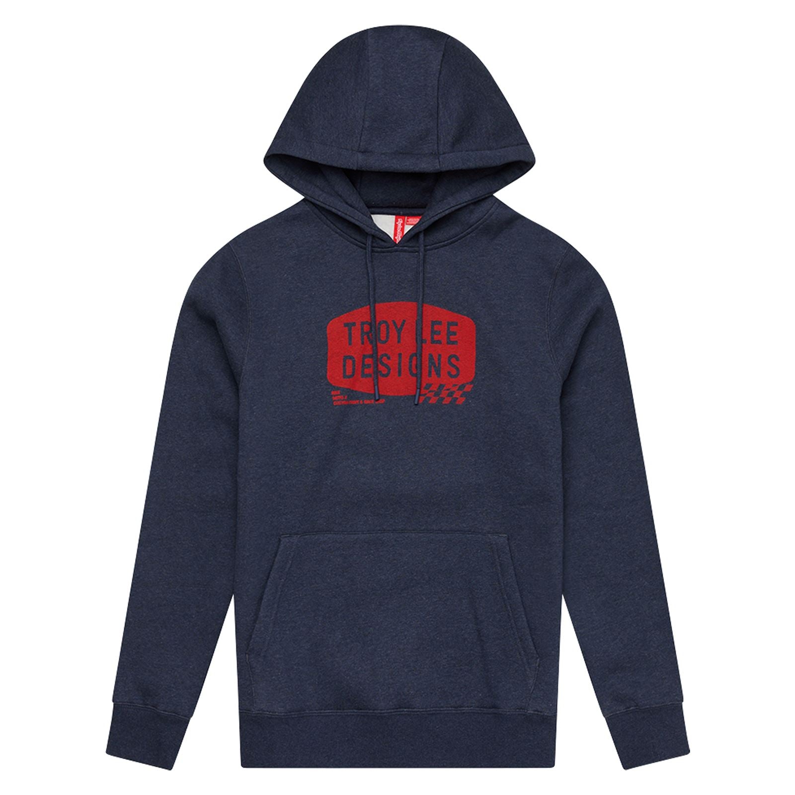 Troy Lee Designs Spring 2025 MX Stamp Hoodie Navy Heather